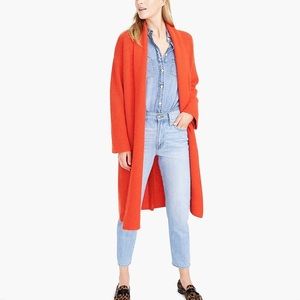 J. Crew Demylee Oversized Open Cardigan Sweater